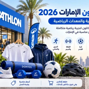 منتجات ديكاتلون الإمارات 2026 | دليل الملابس والأحذية والمعدات الرياضية